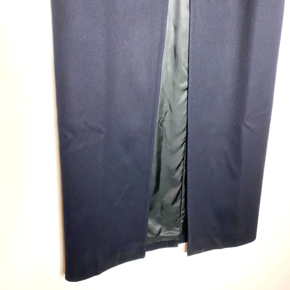 AYR Navy Long Coat - Picture 4 of 11